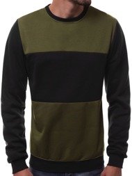 OZONEE JS/TX03 Sweatshirt Homme Vert