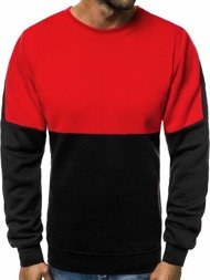 OZONEE JS/TX08 Sweatshirt Homme Rouge
