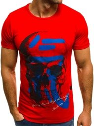 OZONEE MECH/2045 T-Shirt Homme Rouge