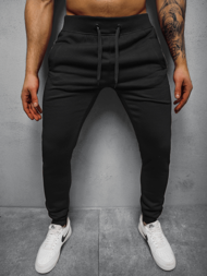 Pantalon de survêtement Homme Noir OZONEE JS/XW01Z 