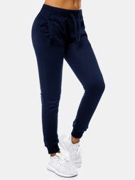 Pantalon de survêtement pour femmes Bleu foncé OZONEE JS/CK01