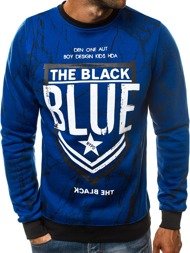 Sweatshirt Homme Bleu OZONEE JS/DD260