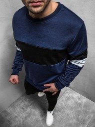 Sweatshirt Homme Bleu foncé OZONEE JS/JZ11039Z