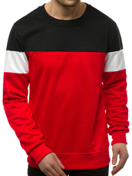 Sweatshirt Homme Rouge OZONEE JS/JZ11053