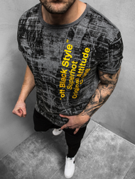 T-Shirt Homme Graphite OZONEE JS/SS10920Z