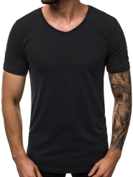 T-Shirt Homme Noir OZONEE B/181590