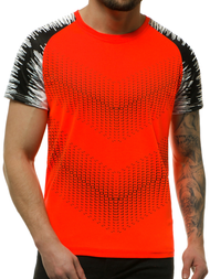 T-Shirt Homme Orange OZONEE JS/KS2061