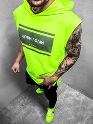 T-Shirt Homme Vert-néon OZONEE MACH/M1152Z