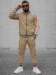 Survêtement Homme Beige et Noir OZONEE O/12136