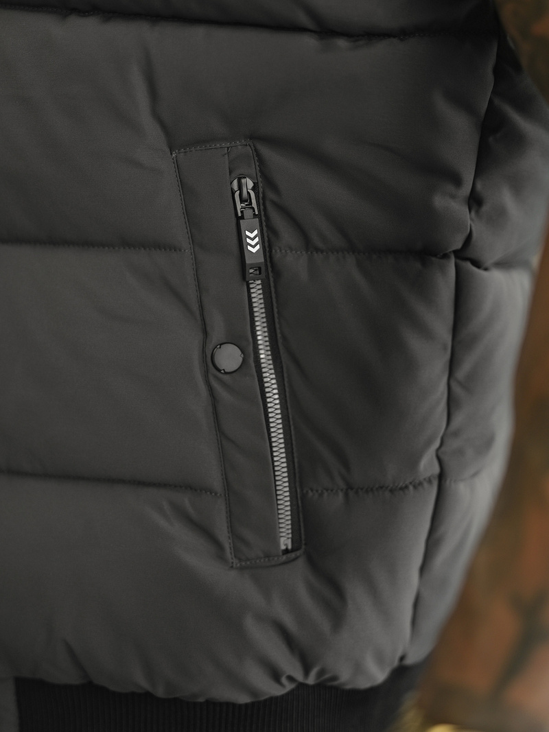 Veste sans manches homme gris foncé OZONEE JS/32M1780/105Z