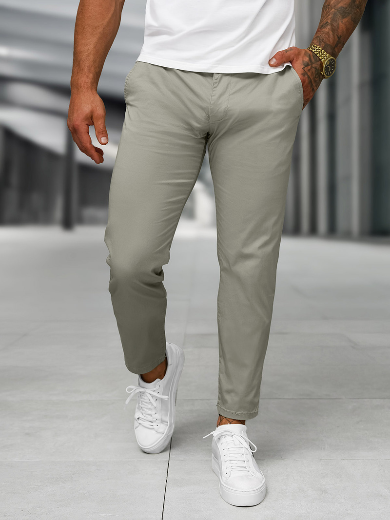 Pantalon Homme Gris OZONEE BL/SK222/5