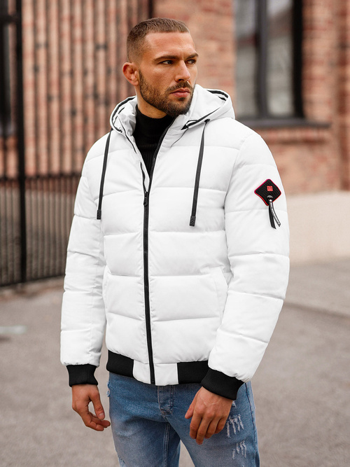 Veste D'hiver Blanc OZONEE JS/31M5031/281Z