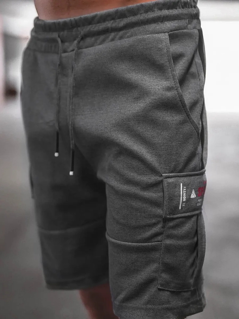 Short Homme Gris Foncé OZONEE O/WW20016/3