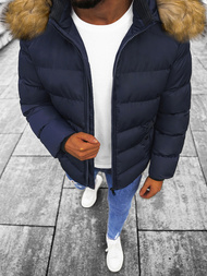 Veste Homme Bleu Foncé OZONEE JS/M8107