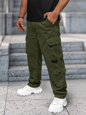 Pantalon Homme Kaki OZONEE O/E9838J