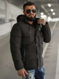 Veste homme noir OZONEE JS/57M7503/392Z
