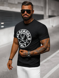 T-shirt Homme Noir OZONEE NB/MT3074