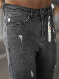 Pantalon Jogger Homme Gris Foncé OZONEE DO/6108/5