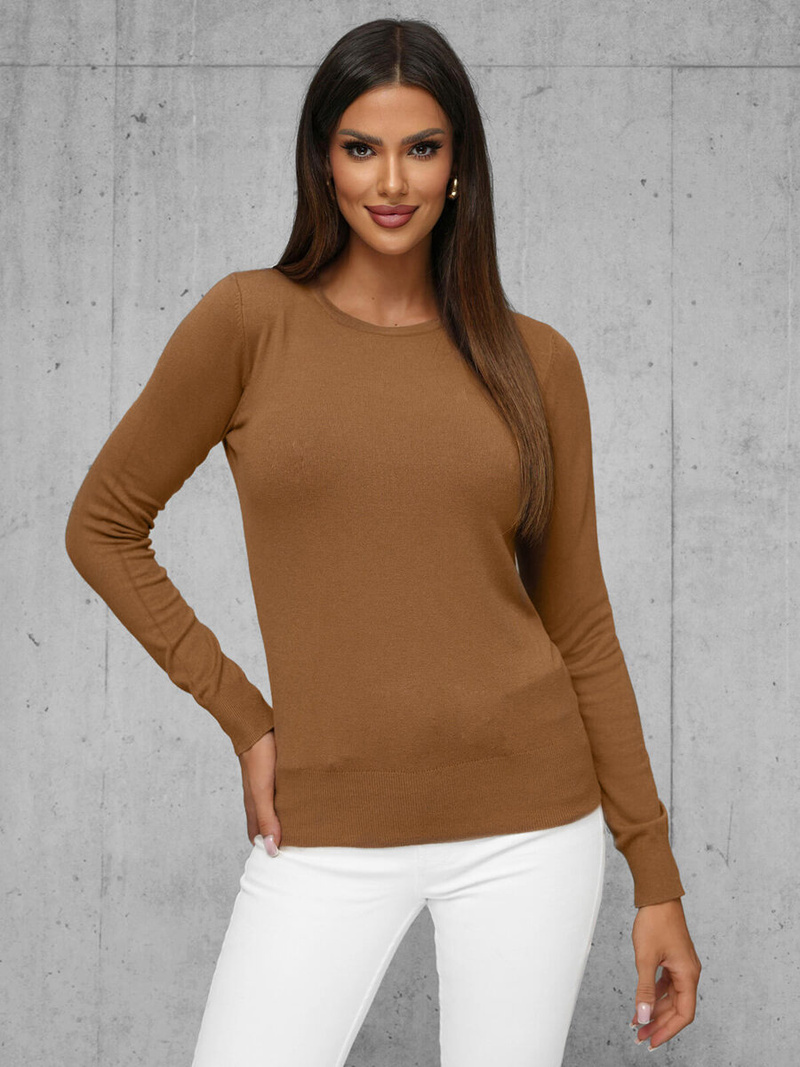 Pullover Femme Camel OZONEE JS/8005/7