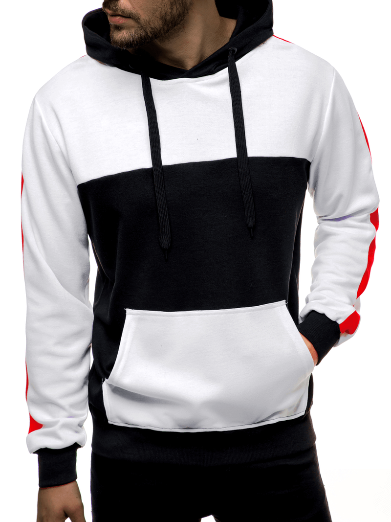 Sweatshirt Homme Rouge OZONEE JS/JZ11060