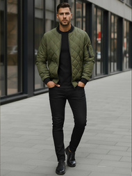 Veste Homme Vert OZONEE JS/MY01Z
