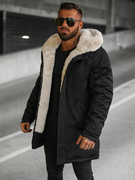 Veste D'hiver Noir OZONEE JS/22M316/392Z