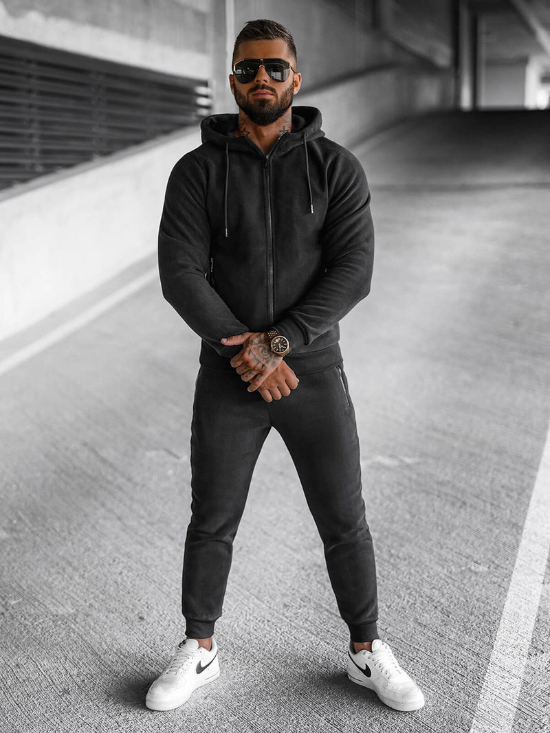 Survêtement Homme Noir OZONEE O/3A150Z