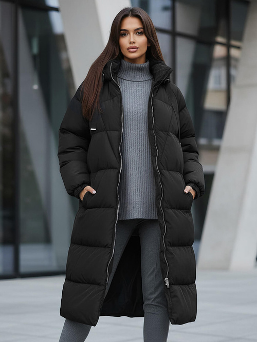 Veste femme noir OZONEE JS/5M3163/392Z