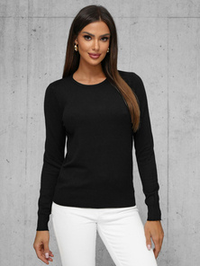 Pullover Femme Noir OZONEE JS/8005/9