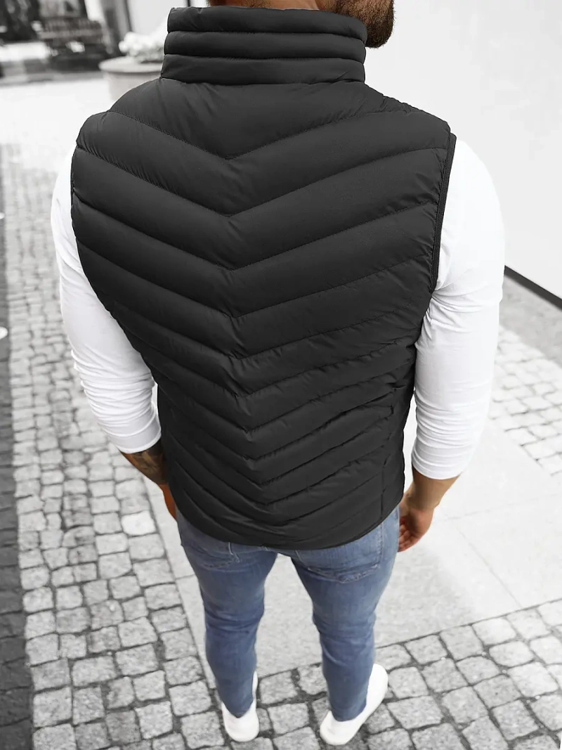 Veste Sans Manches Homme Noir OZONEE JS/M752/392