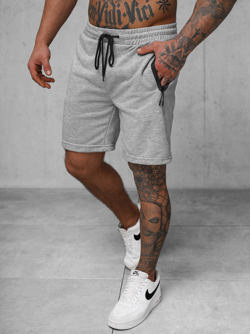 Short homme gris OZONEE JS/17K532/2