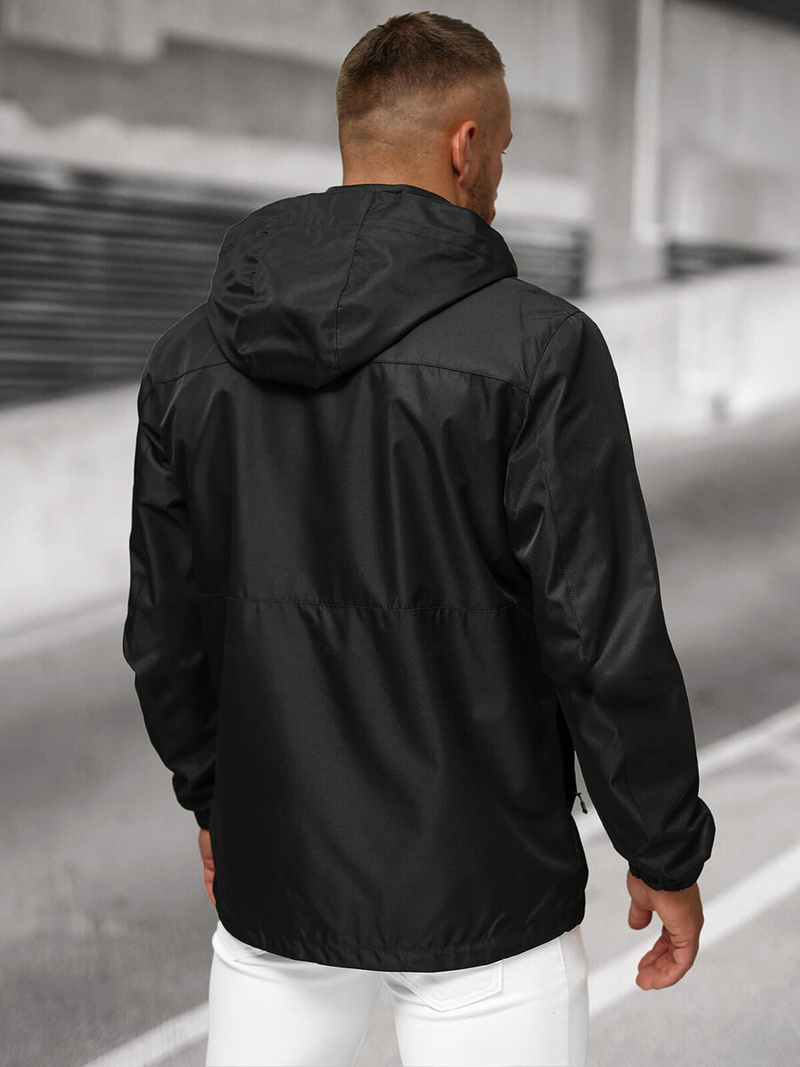 Veste Homme Noir OZONEE JS/22M311/392Z