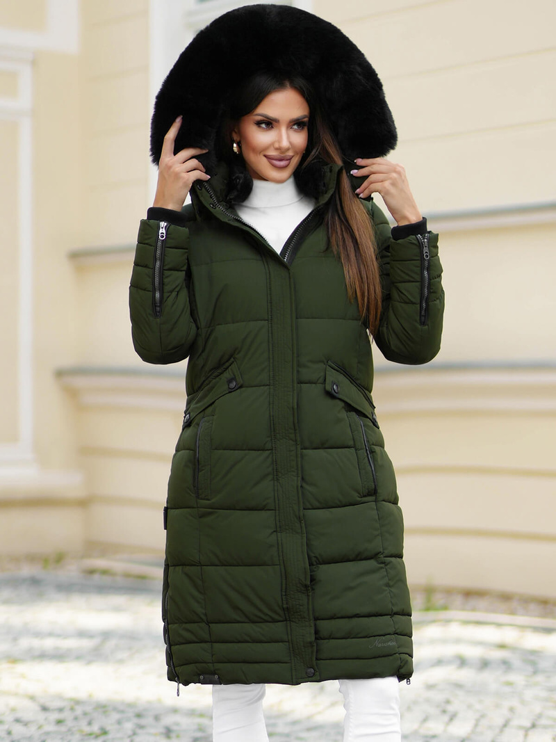 Veste femme kaki OZONEE O/W377Z