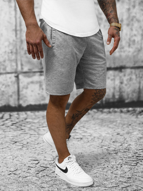 Short Homme Gris OZONEE JS/8K100/2Z