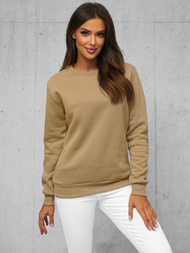 Sweat Femme Beige OZONEE JS/W01/6Z