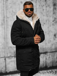 Veste D'hiver Noir OZONEE JS/5M120/392