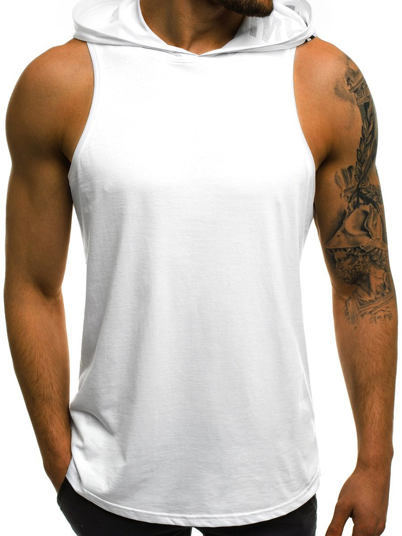 T-Shirt Homme Blanc OZONEE O/2537