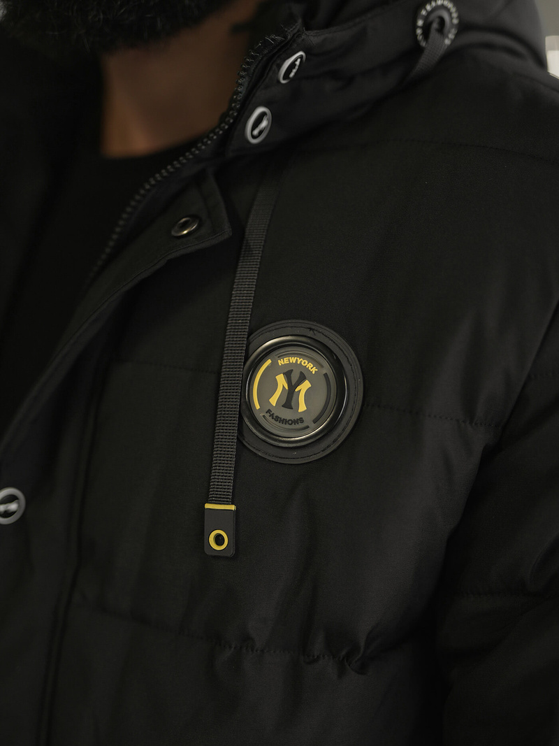 Veste homme noir OZONEE JS/57M7503/392Z