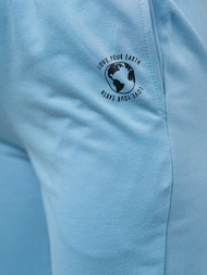 Pantalon de survêtement pour femmes bleu clair OZONEE O/SYM2192