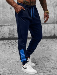 Pantalon de Survêtement Homme Bleu Foncé OZONEE JS/8K173