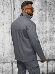 Veste Homme Gris Foncé OZONEE O/G3035
