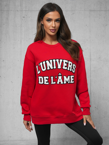 Sweat Rouge OZONEE O/SWE23055