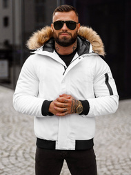 Veste Homme Blanc OZONEE JS/M2019/281Z