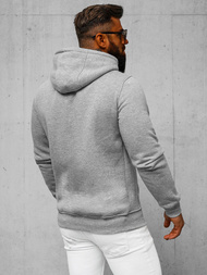Sweatshirt Homme Gris OZONEE JS/2009Z