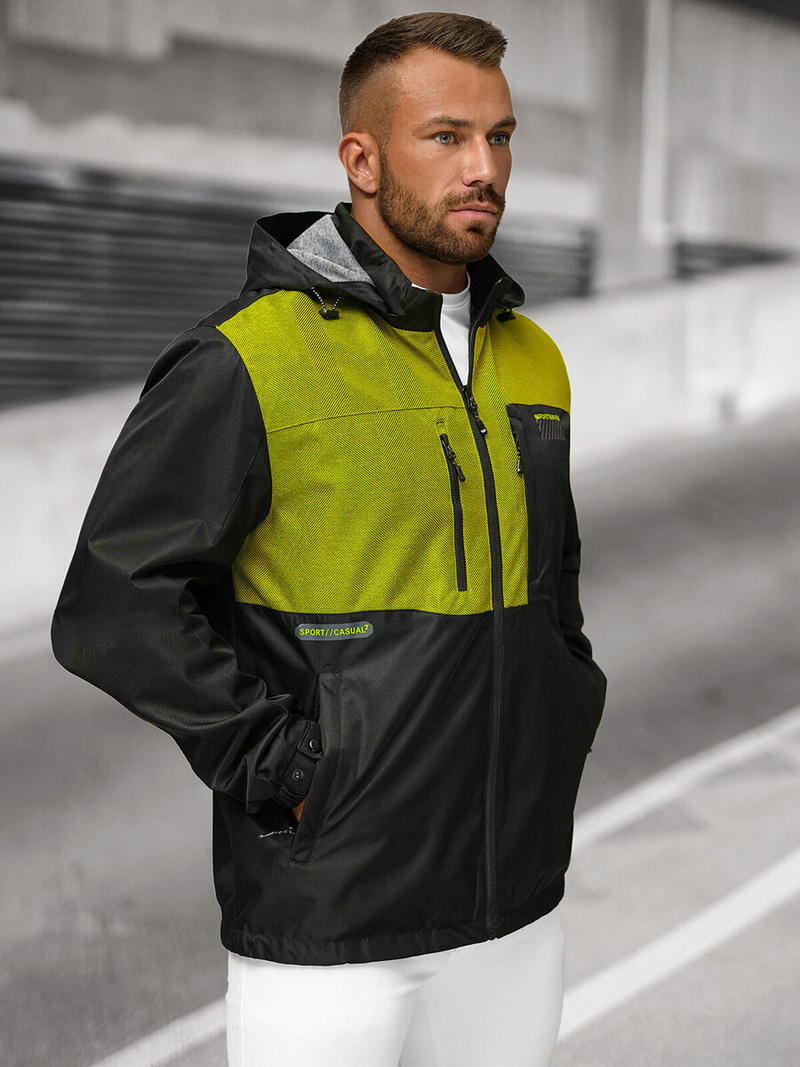 Veste Homme Noir OZONEE JS/22M311/392Z