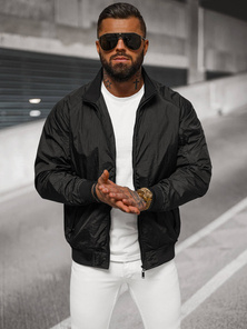 Veste Homme Noir OZONEE JS/5M3212/392