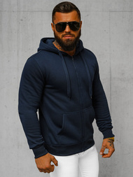 Sweatshirt Homme Bleu marine OZONEE JS/2008Z
