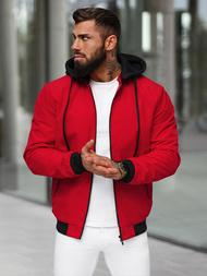 Veste Homme Rouge OZONEE JS/62M9502/270