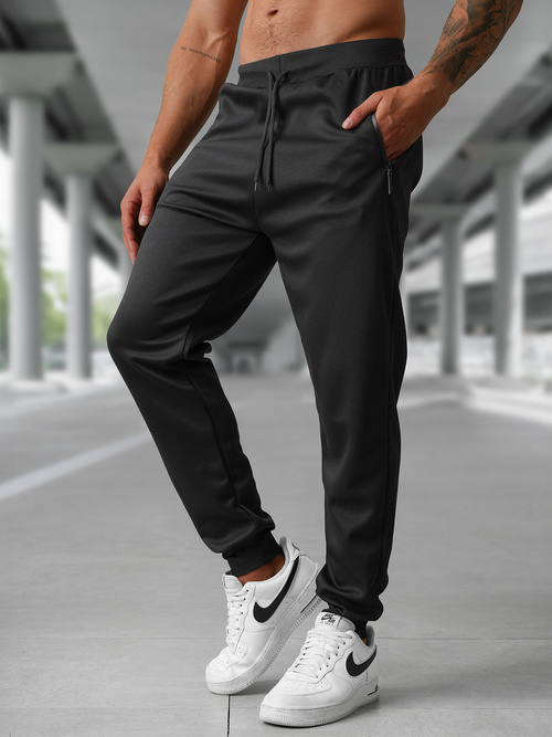 Pantalon de Survêtement Homme Noir OZONEE JS/15K1835/3