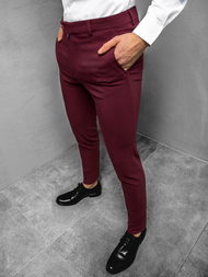 Pantalon Homme Bordeaux OZONEE DJ/5511